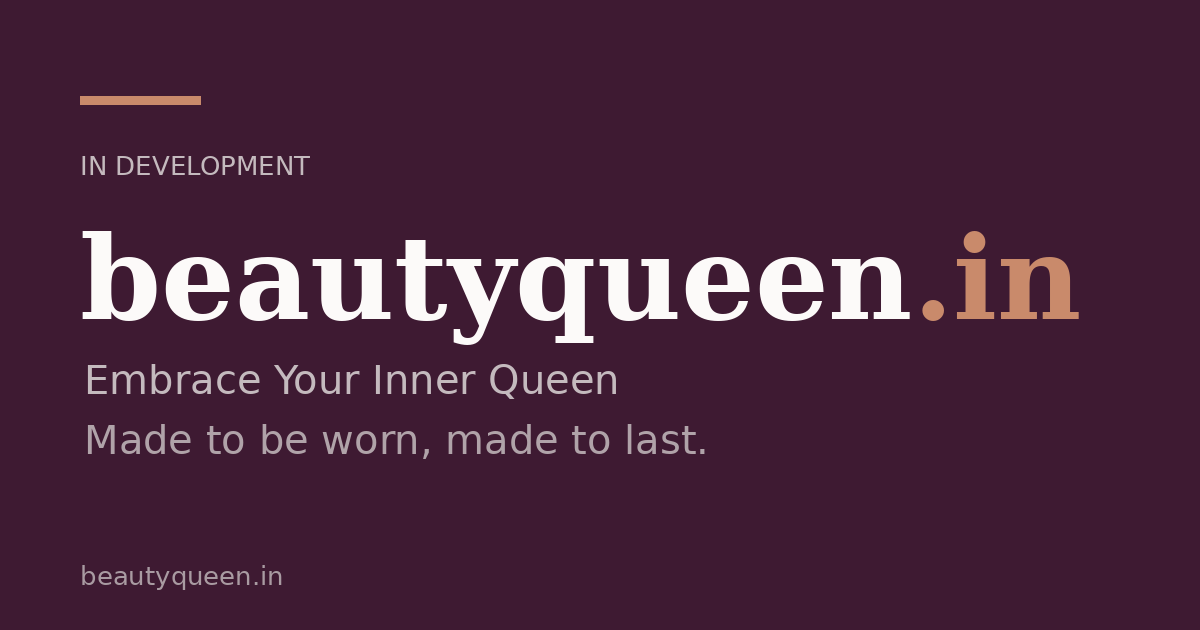 Link preview image for beautyqueen.in